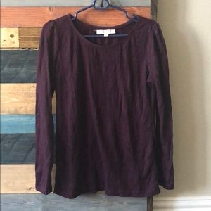 Sweater from Loft. Purple.